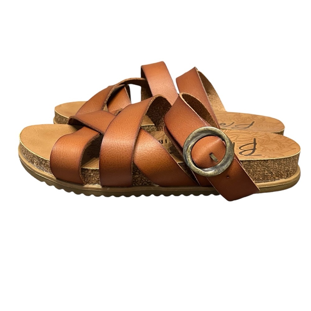 NWOT Blowfish womens brown strap sandals size 7.5